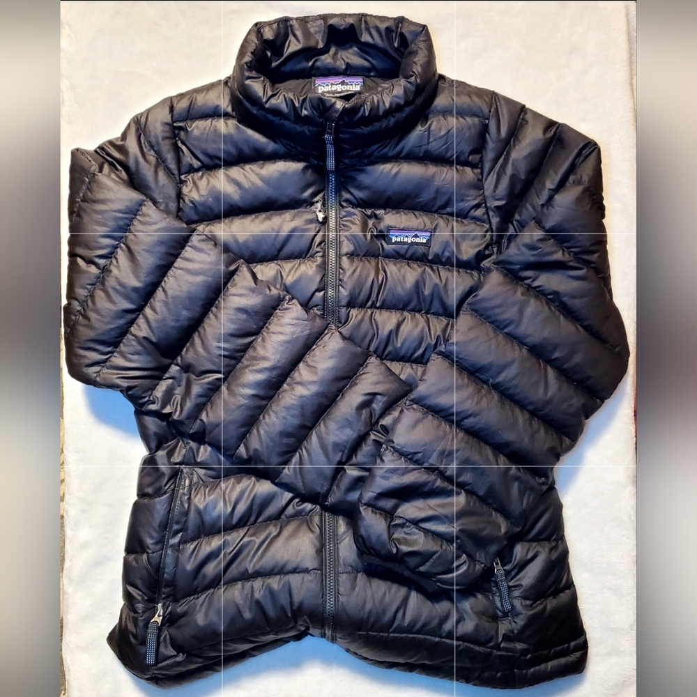 Patagonia Nanopuff Kid's Size 14 Unisex Black Down Puffer #N1